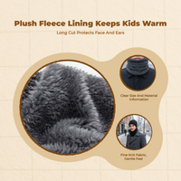 Thick Knit Winter Hat & Fleece-Lined Neck Gaiter, Unisex