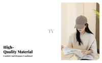 Wool Silk Cap Lightweight and Warm Baseball Cap Comfortable Dad Hat for Adults, Women, Daily Wear, Casual Outings, Outdoor