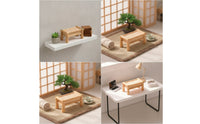 Mini Bamboo Miniature Furniture Rustic Micro Landscape Accessory Realistic Dollhouse Accessories Lifelike for Hobbyists