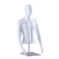 Half Body Male Mannequin for Window Display