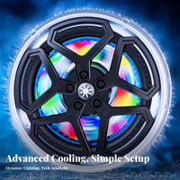 Quiet Operation Semiconductor Phone Cooler Lightweight Design Attractive Phone Cooler for Content Creators, Clip Capture Ing