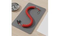 Flameout Lanyard Coiled Power-Interrupt Cord Spring-Style Boat Engine Kill Switch Cord for Boaters, Boating