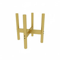 Nordic design & aesthetic crisscross base Planter Stand Minimalist Design X-Shaped Floor Stand Space-Saving bloom Pot Rack Easy to Assemble for Home Decorators, homeowners, fromice Workers, Living Room, Balcony, Bedroom, Corner