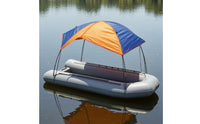 Inflatable Boat Lightweight Canopy Frame Wind Resistant Watercraft Shade for Boating