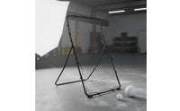 4 Pieces Multi-Sport Use Soccer Rebound Net Sturdy Steel Frame Adjustable Rebound Coach Stable Base Rebounder Net Easy Storage for Outdoor, Backyard