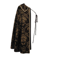 Half Shoulder Cloak Draped Half Shoulder Cloak Outerwear for Actors