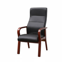With Armrests Highrear Wooden Armchair Fabric Upholstery Seating Furniture durable Wood Frame Desk Chair Multipurpose for Game gamers, Home Office Users, Apartment Dwellers, Meeting Room, study corner, Bedroom, Small Spaces