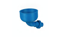 RV Water Inlet Funnel Curved-Spout RV Water Tank Funnel Easy-Connect Wide-Mouth for Campers, Travel Trailers, Campgrounds