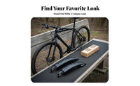 Mountain Bike Mudguard Set No-Tool Installation Fast-Release Bike Fenders Fast-Release Mudguard Set Long-Lasting