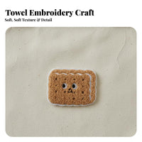 DIY Cookie Embroidered Embroidery Original Design Cartoon Cookie Embroidery for Children, Teens, Hat Embellishment, Accessory Customization