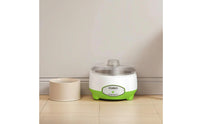 Compact Automatic Yogurt Maker Mini Yogurt Maker with Transparent Lid Countertop Fermentation Machine Homemade for Students, Kitchen, Apartments, Dorm Rooms