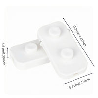 Horse Jump Cup Lock Impact Release Riding Equipment Rounded Rectangular