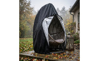 Hanging Egg Chair Cover Waterproof Egg Chair Cover with Zipper Dustproof for Garden, Balcony, Backyard