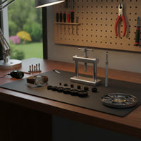 Heavy Duty Watch Case Press with Dies Manual Watch Case Press Precision Sturdy for Jewelers