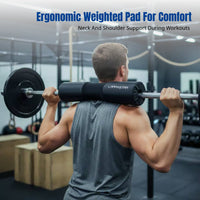 Barbell Pad, Leg Press Shoulder Pad, Neck Protector, Gym Fitness Equipment, Pelvic Thrust, Weightlifting, Multi-Color
