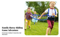 Harness Tether Set Metal Fasteners Plastic Buckles Child Gear Woven Strapping