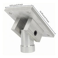 Steel Pole Ceiling Mount Rectangular Base Plate Dance Pole Mount Secure Fitness Equipment