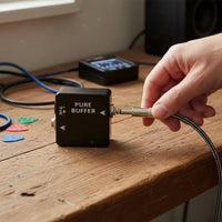 Always on Guitar Audio Conditioner Pedal Compact Guitar Audio Conditioner Slimline Lightweight for Guitarists