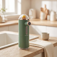 Automatic Foaming Soap Dispenser Handshands-Free Countertop Soap Dispenser Hygienic Compact for Children, Bathroom, Kitchen