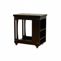 Three-Tier Foldable Trolley Space-Saving Mobile Furniture With Casters Adaptable for Students, Educators, Living Room