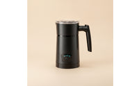 4-in-1 Electric Milk Frother Hot and Cold Electric Milk Frother with Handle Compact Kitchen Appliance Stainless Steel for Coffee Lovers