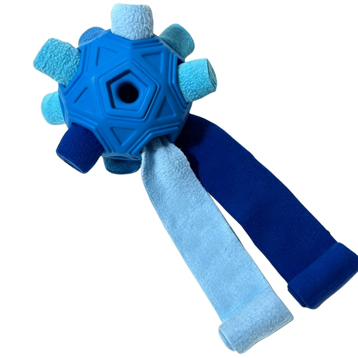 Food Hiding Snuffle Ball Toy Chew-Resistant Dog Problem-Solving Ball Energy Consuming Dog Enrichment Toy Slow Feeder for Large Dogs, Indoor, Outdoor