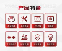 适用于10-20款普拉多霸道备胎灯备胎罩刹车灯流水转向灯后备箱灯