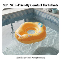 Bath Time Floatation Thickened Material Infant Neck Float Double for Infants, Young Children, Aquatic Fun, Bathtub, Summer Vacation