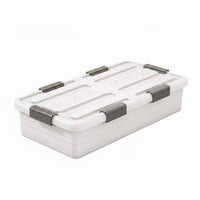 Wheeled Underbed Container Large Capacity Wheeled Under-Bed Box Dust-Proof