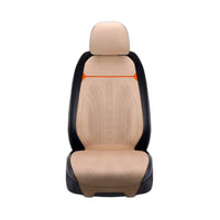 Perforated Car Seat Pad Year-Round Use Automotive Interior Accessory Comfortable Design Breathable for Common Commute