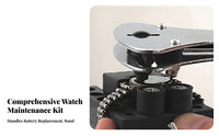 DIY Three Jaw Watch Back Access Er Easy to Use 3 Jaw Watch Case Access Er Anti-Slip Grip for Watchmakers, Hobbyists, Workshop
