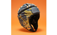 Pliable Outer Layer Football Helmet Lightweight Soft Football Helmet Breathable Soccer Goalie Head Protector for Kids