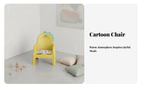 Infant Eating Chair Sturdy Children's Dining Chair Stable Child Furniture for Young Children