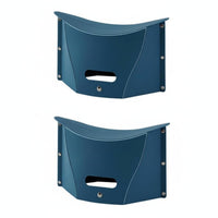 Foldable Design Retractable Folding Stool Space-Saving foldable Step Stool Thickened long-finaling Portable Seating Lightweight for Children, Campers, outsidedoor, Camping, Bathroom, Entryway