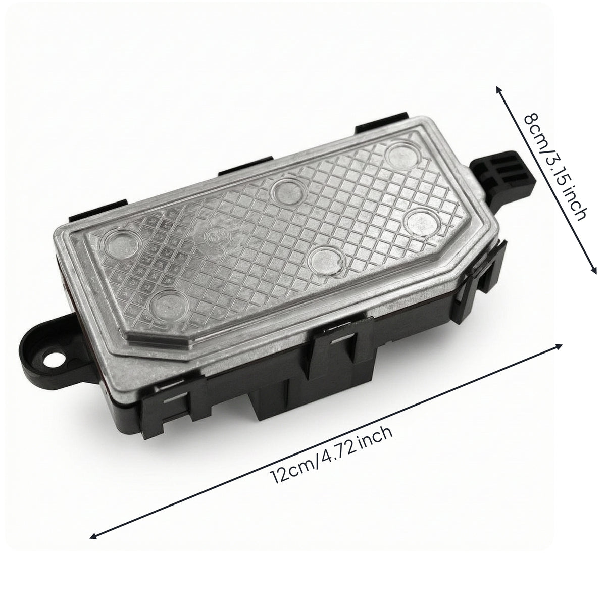 OEM Fit Blower Motor Resistor Replacement Blower Motor Resistor Module Long-Lasting Automotive Component Electric for DIYers