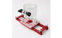 65mm Router Jig with Acrylic Body Stable Trim Router Jig Exact Groove Bracket Multifunctional for Cabinet Making, Workshop
