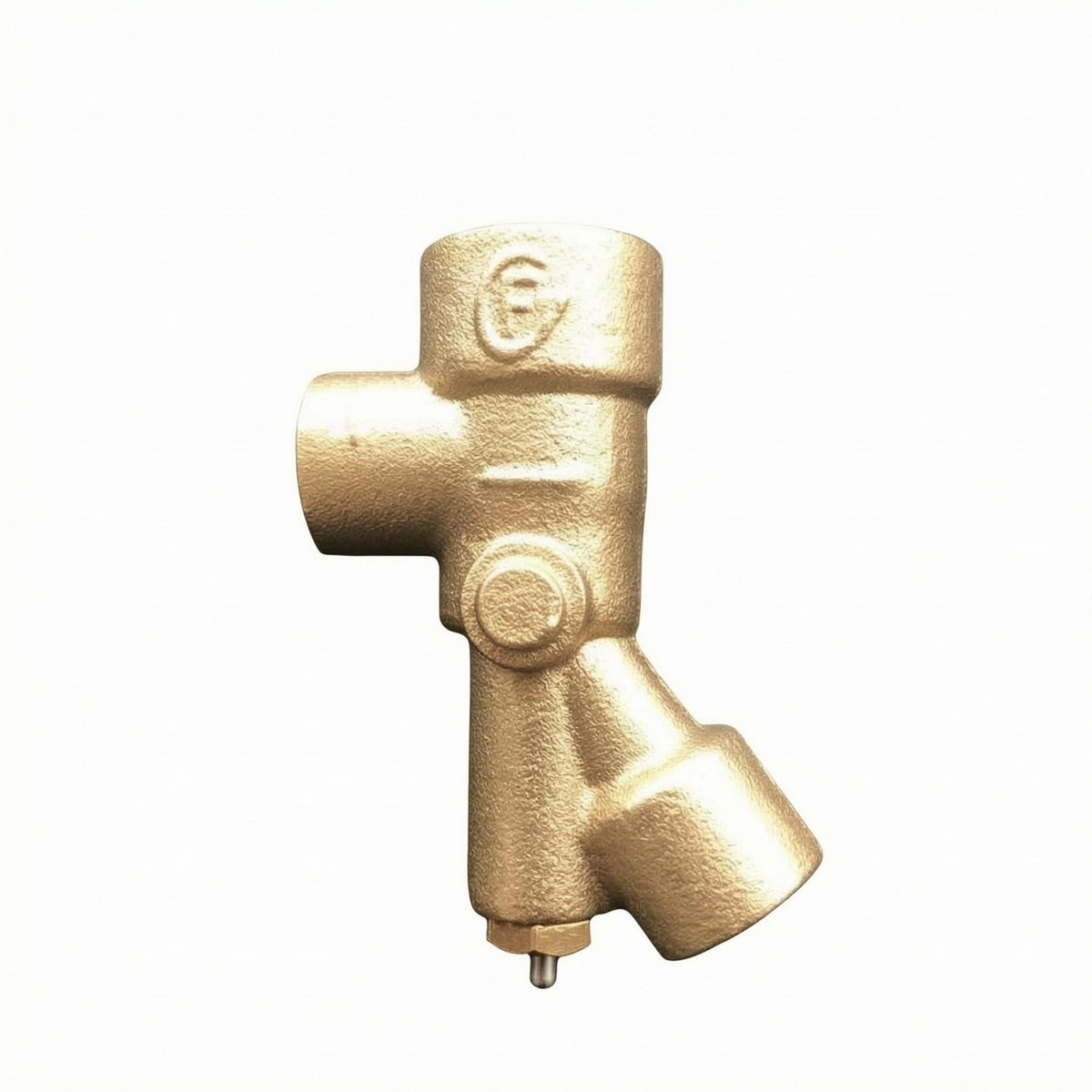 High-Pressure Water Valve Valve Core Threaded 3-Way Valve Valve Core Textured Finish Hardware Part