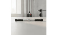 Lat Pulldown Bar Textured Straight Bar with Rubber Grips Heavy-Duty Gym Equipment for Weightlifters
