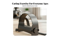 Mini Floor Cycle Compact Design Arm and Leg Non-Slip Base Arm and Leg Peddler for Seniors, Office Workers