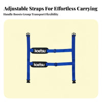 Paddleboard Shoulder Strap Quick-Disconnect Buckles Paddle Board Transport Strap Sturdy Stand-up Paddleboard Carrying Harness for Paddleboarders