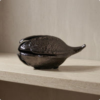 Pod Ornament Hollow Glossy Decorative Detail for Display Styling