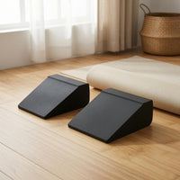 Trapezoid Squat Board Trapezoidal EVA Squat Incline Block Calf Stretch Incline Block Flat Top Exercise Equipment Easy to Clean