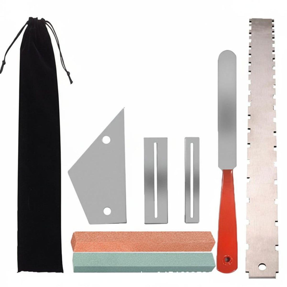 9 Pieces Multifunctional Guitar Maintenance Repair Kit Precision Measurement Guitar Maintenance and Repair Kit Easy to Use for Home Workshop