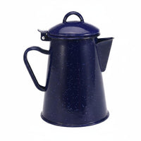 Coffee Pot with Lid Speckled Coffee Pot Glossy Teapot for Camping