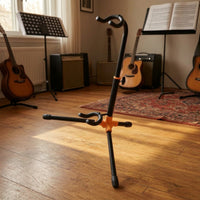 Electric Wind Instrument Stand Portable Wind Instrument Stand Conveniently to Carry for Instrumentalists, Music Studio, Stage, Rehearsal
