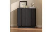 Slimline Sideboard Cabinet Multipurpose Storage Cabinet with Doors Sturdy Furniture Easy to Assemble for Entryway