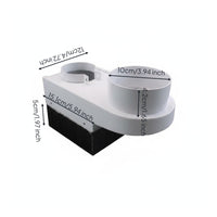 Push-Pull Design CNC Spindle Dust Shoe Easy to Install Spindle Dust Cover Wider Suction Area Machine Accessory Sturdy Material for Engraving, Woodworking