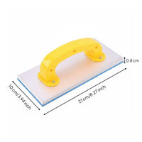 360-Degree Rotation Wall Corner Polishing Tool Aluminum Alloy Construction Self Sandpaper Holder Easy to Use for DIY Enthusiasts