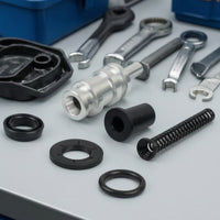 Brake Master Cylinder Rebuild Kit Two-discDisc Master Cylinder Rebuild Kit with Seal Set Hardware Aluminum Compact for Mechanics
