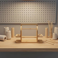 Wooden Yarn Stand Attachable Thread Dispenser Stand Tangle Tangle-Resistant